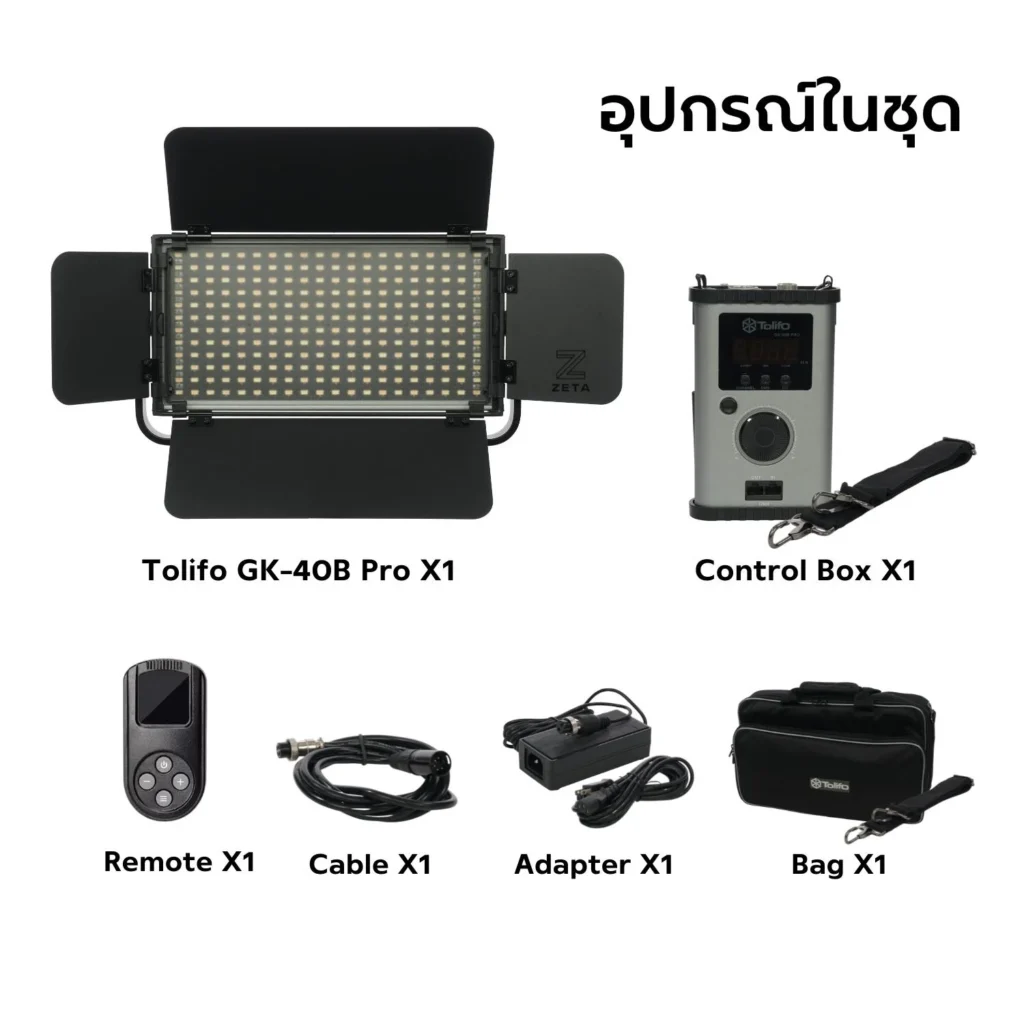 Tolifo GK 60B Pro LED Light 14