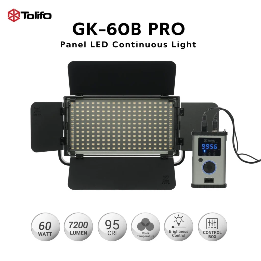 Tolifo GK 60B Pro LED Light 1