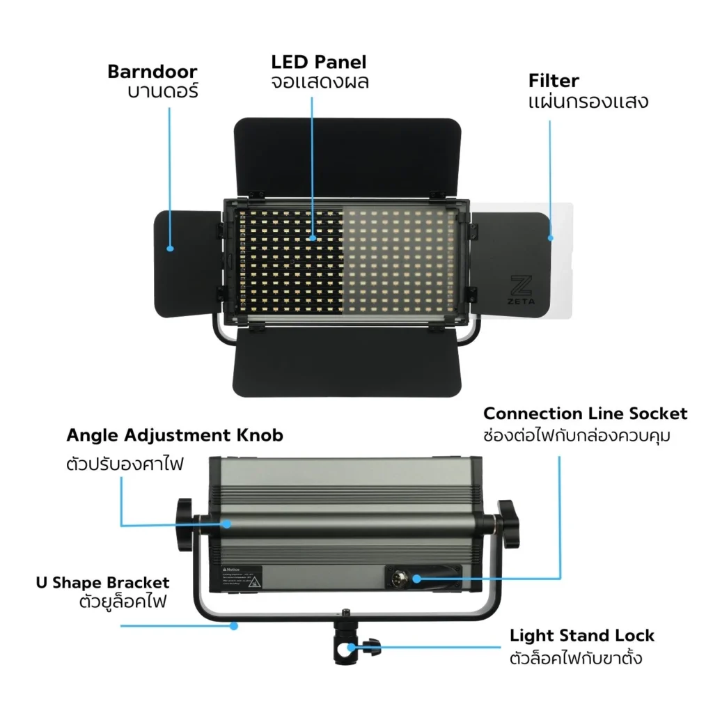 Tolifo GK 60B Pro LED Light 9
