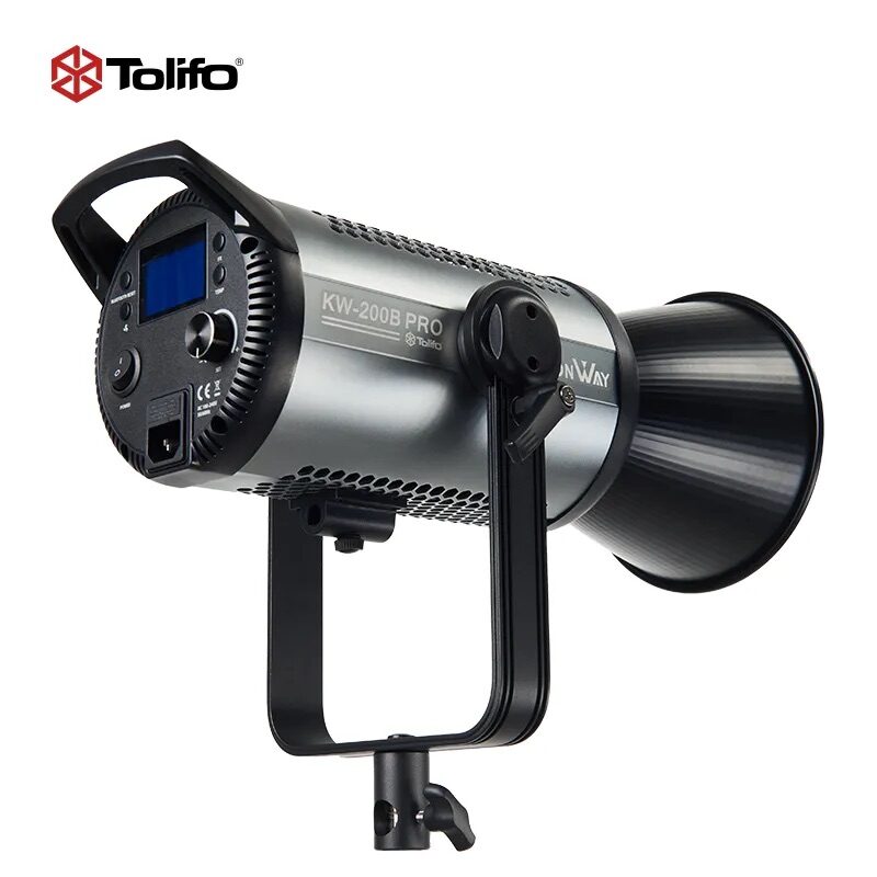 Tolifo KW 200B PRO ไฟสตูดิโอ COB LED 200W Bi Color