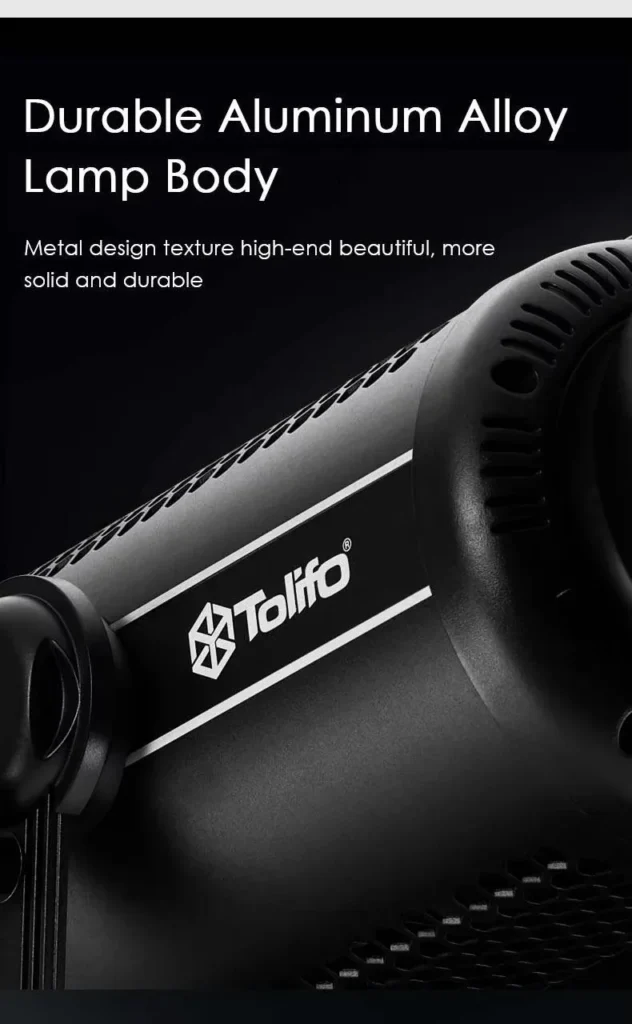 Tolifo X 350B Lite Bi Color LED Video Light 3.2