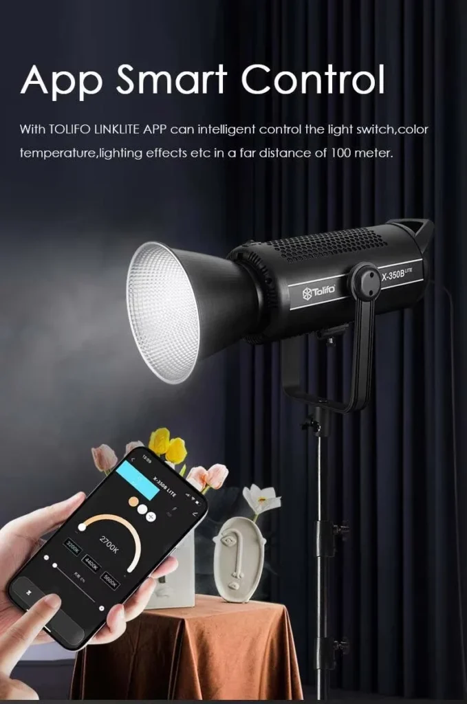 Tolifo X 350B Lite Bi Color LED Video Light 3