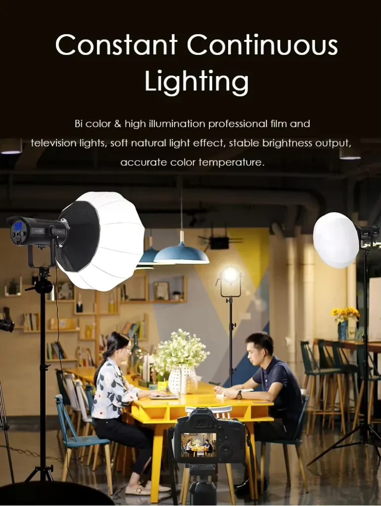 Tolifo X 400B Plus COB LED Video Light Bi Color 400W 12
