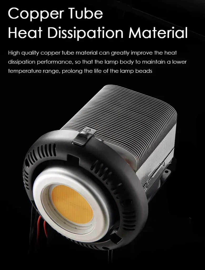 Tolifo X 400B Plus COB LED Video Light Bi Color 400W 4