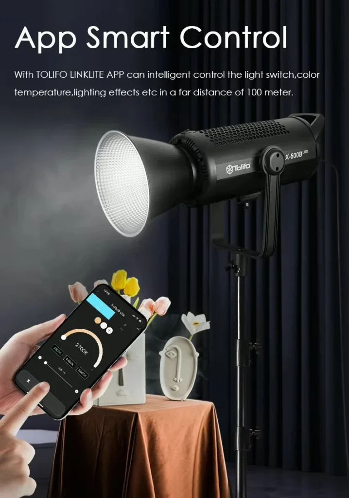 Tolifo X 500B Lite COB LED Bi Color 460W 5