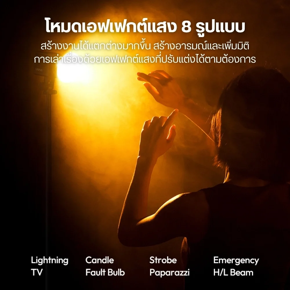 Ulanzi C60 60W Bi color Video Light (11)