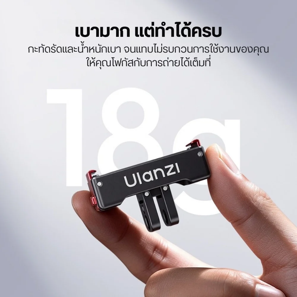Ulanzi ตัวแปลงแม่เหล็กปลดเร็ว OA24 Adapter Gopro Mount สำหรับ กล้อง DJI Osmo Action 6 / Nano