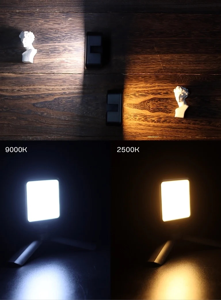 Ulanzi ไฟ LED VL49 RGB Pocket Light ไฟติดหัวกล้อง ปรับสี 360° CRI95+