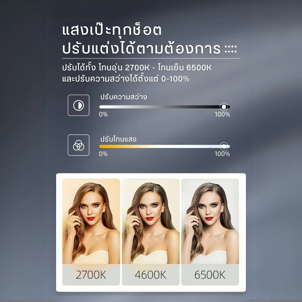 Tolifo ไฟสตูดิโอ KW-500B PRO ไฟต่อเนื่อง COB Bi-Color 500W
