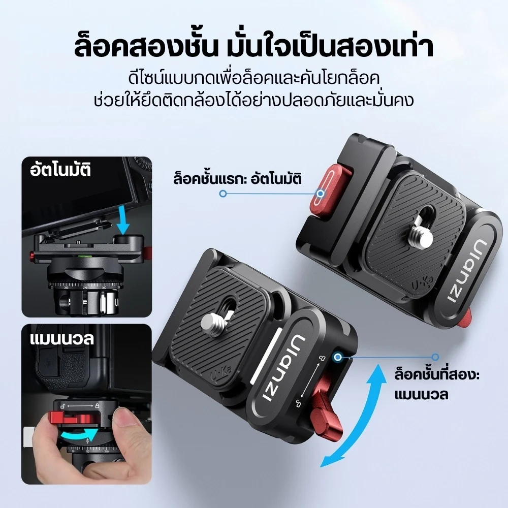 Ulanzi UKA12 UKA Pro Quick Release Kit (4)