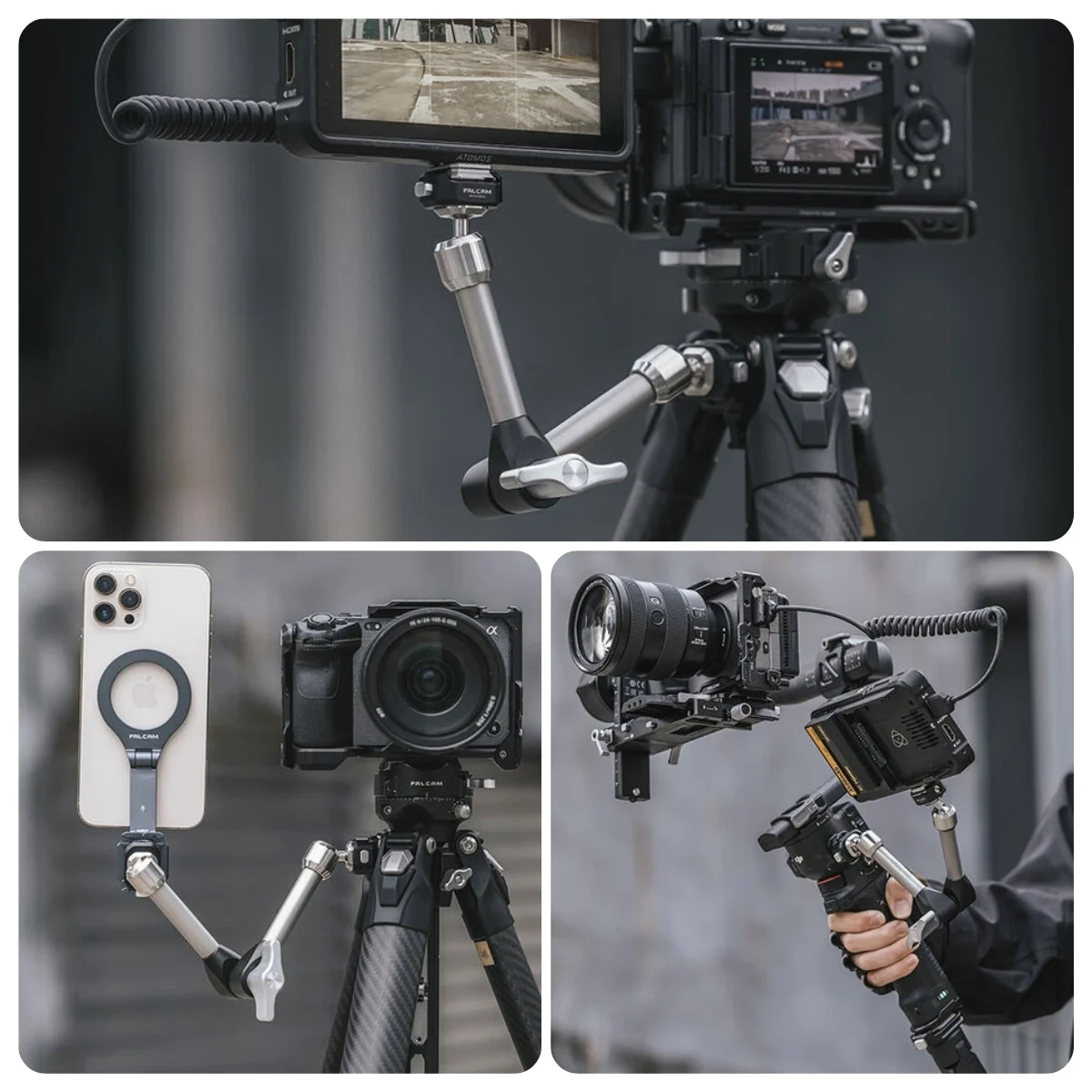 Falcam F22 Quick Release 7 Inch Extension Magic Arm Kit (20)