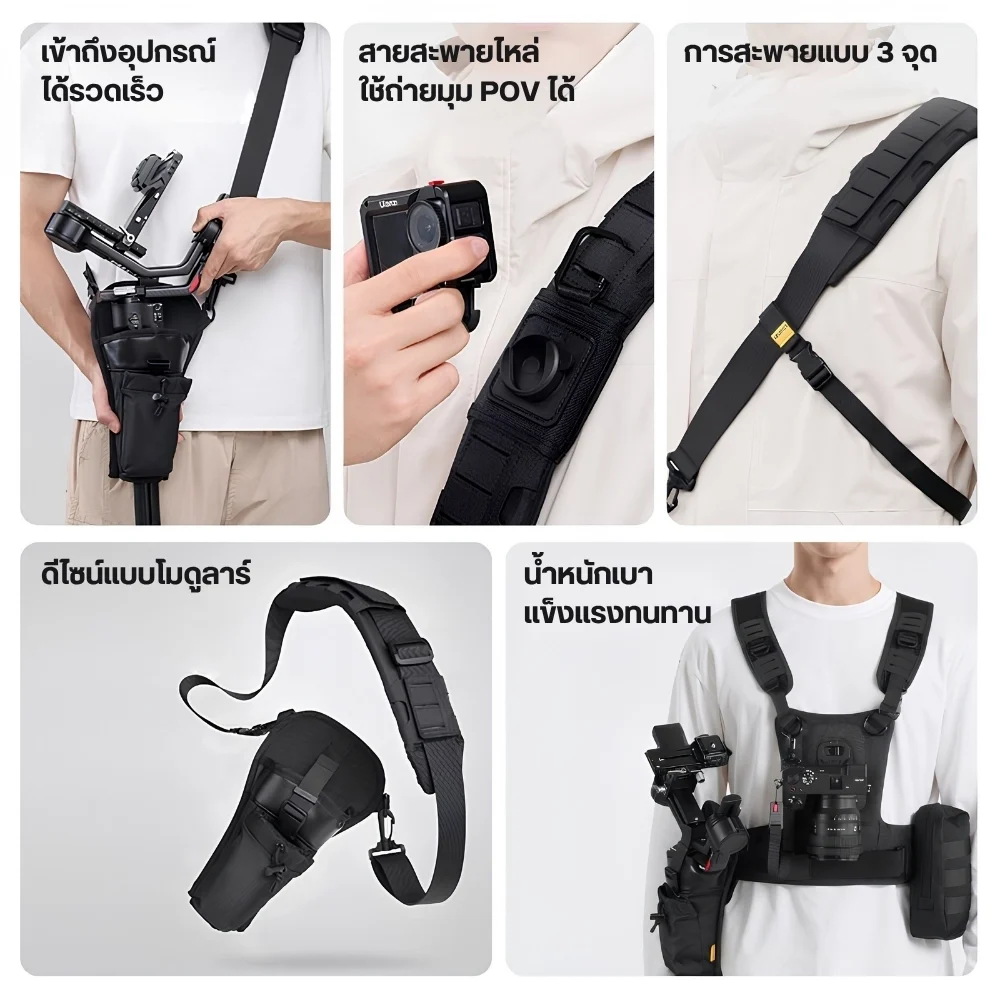 Ulanzi กระเป๋าใส่กิมบอล CB01 Camera Gimbal Holster กระเป๋าสะพายข้าง