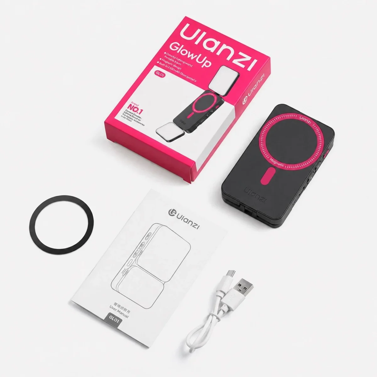 Ulanzi GL01 GlowUp Fill Light Selfie Magsafe 21