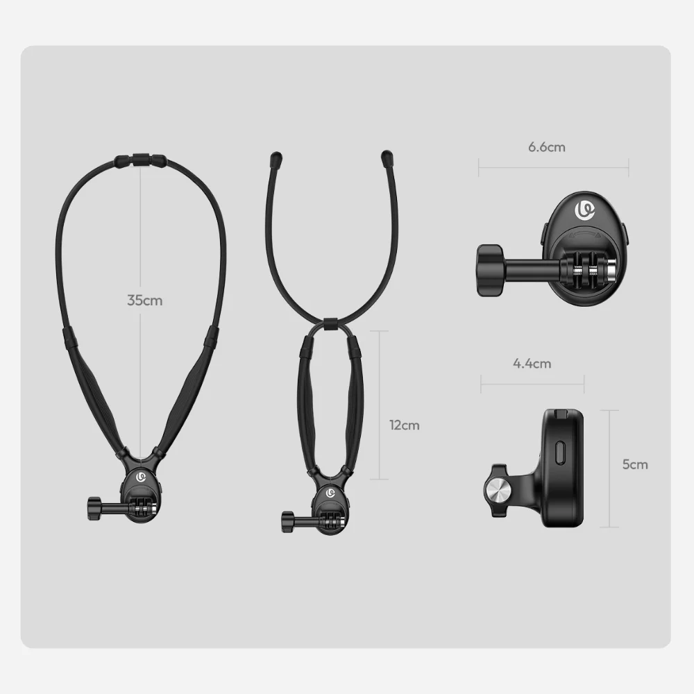 Ulanzi สายคล้องคอ มุม POV ZJ09 แม่เหล็ก สำหรับกล้อง Action Camera